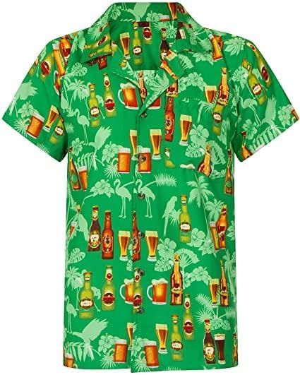 Felacia [Hawaii Shirt] Beer With Brothers Saint Patrick's Day Green Hawaiian Aloha Shirts-ZX2776